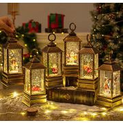 2025秋冬新作 クリスマスハウス  ライト付き クリスマスオブジェ クリスマス雑貨 家 置き物