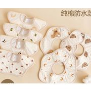 2025年新しいアイテム　ベビー用涎掛け　エプロン　食事用ビブ