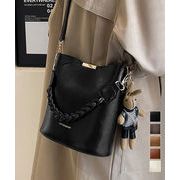 【日本倉庫即納】 ショルダーバッグロープ編みハンドルバッグ