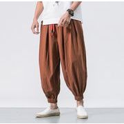 カジュアルパンツ 通勤パンツ オーバーオール ゆったりパンツ 夏パンツ メンズパンツ ロングパンツ