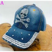 ヒップポップ帽 ダンス帽 パーティー帽子 レディース帽 デニム帽 ステージハット 舞台帽子 無地帽子