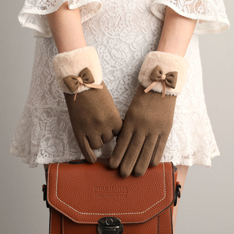 【大人気商品】★ふわふわ★防寒★暖かい手袋★学生、女性用の手袋