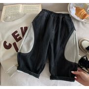 2025冬新作 子供服 保温 防寒パンツ  裏ボア キッズ服 ズボン 裏ボア  裏起毛 80~130CM