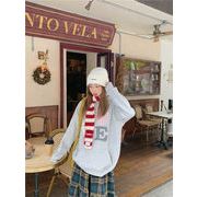 今季マストバイ    気質   おしゃれ  ルーズ  フード付き　 パーカー