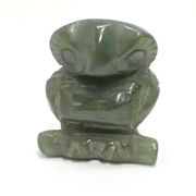 ≪特価品/国内在庫≫ジェイド翡翠 ふくろう梟/彫刻/約27x31x14mm1点もの