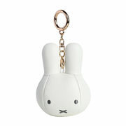 ミッフィー 合皮 キーリング ( ホワイト )