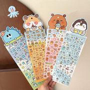 ステッカー 手作りDIY  子供おもちゃ 可愛いシール  立体ステッカー 粘着シールLF