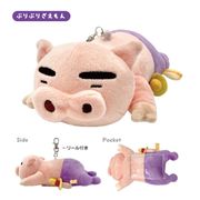 特価商品　クレヨンしんちゃん　すやすやパスケース(ぶりぶりざえもん)