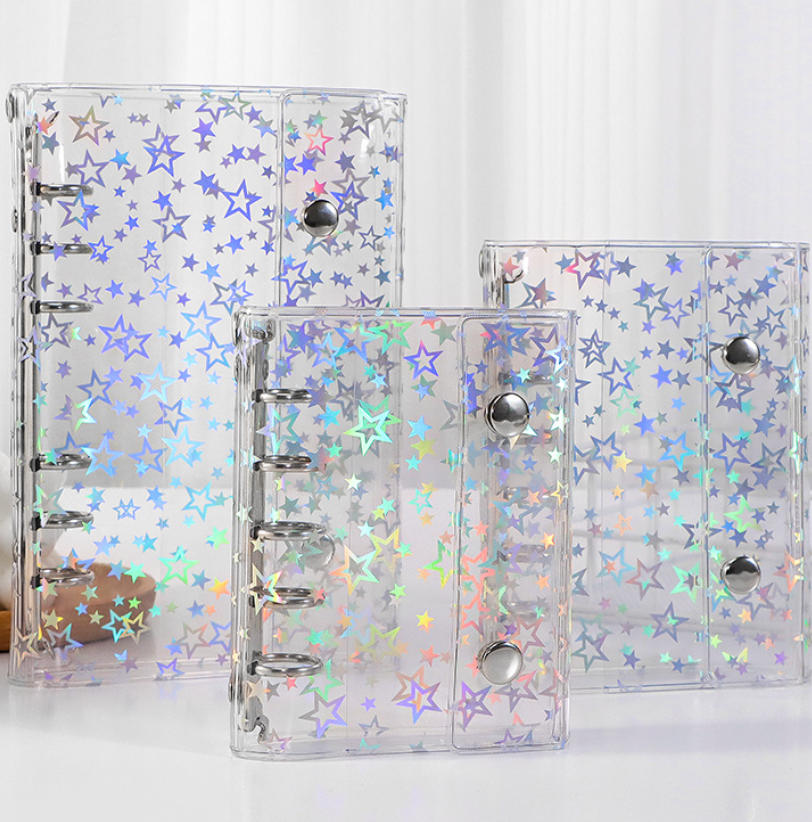 シール帳 DIY 収納 シール ステッカー ノートカバー ノート pvc 写真 シールノート 文房具 M5 A6 A7