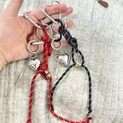 バッグチャーム　キーホルダー　韓国ファッション　リボン