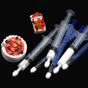 ★ミニチュアデコツール　ホイップ用注射器　絞りロ付き★