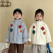 新品ins冬  暖かい服 防寒 韓国風子供服 ジャケット アウター中綿コート  80-150cm