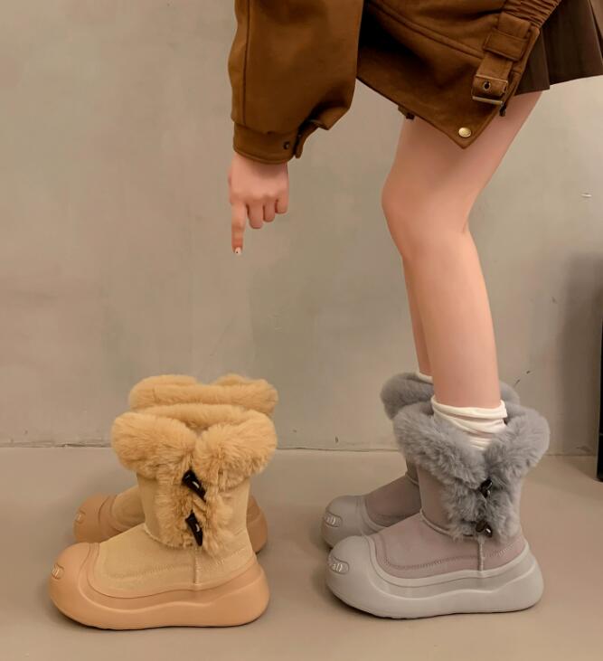 秋冬シューズ  ショートブーツ ブーツ  裏起毛 厚底  お出かけ 靴