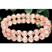 【１点物】AA☆アルーシャ産 レピドクロサイトインフェルドスパー 8mm ブレスレット _U8352