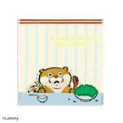 可愛い嘘のカワウソ タオルハンカチ ぬんぬんふえるわかめ