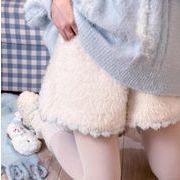 秋冬ボトムス ズボン パンツ ショーツ ボア レディース