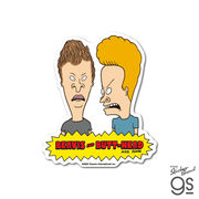 ビーバス＆バットヘッド ダイカットステッカー04 MTV アニメ スーツケース キャラクター グッズ BB-004