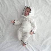 2026春新作　ベビー服　部屋着　フリル　セットアップ　ロンパース　ハイウエストパンツ　子供服　可愛い