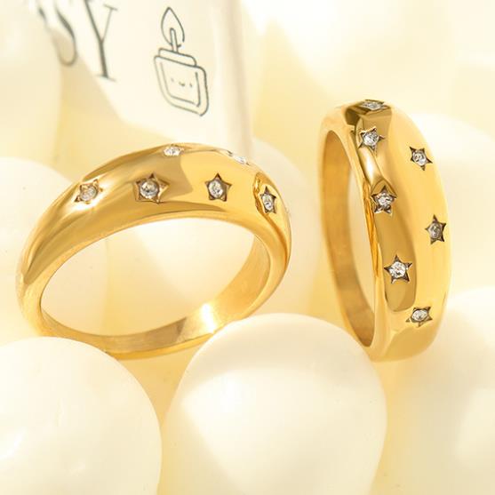 指輪 リング ステンレス製  大人可愛いリング 上品 サージカルステンレス指輪 男女兼用 超新作2025