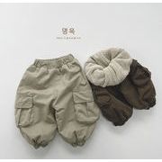 【2025秋冬新作】雑貨 韓国風 子供服 パンツ 裹起毛 キッズ 保温 ロングパンツ