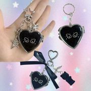 バッグチャーム　キーホルダー　韓国ファッション　ハート
