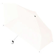 超軽量スリム遮光折りたたみ傘ホワイト
