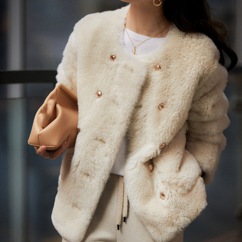 アウター ボア ファージャケット ジャケット レディース 防寒 秋冬 ふわふわ もこもこ 暖かい