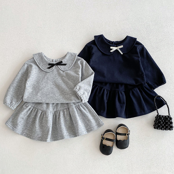 2025秋冬※Weinis☆出かけ カジュアル  プリンセスドレス インナー&スカート 2点セット