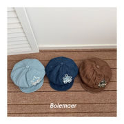 子供帽子　キッズキャスケット    星   韓国キッズハット