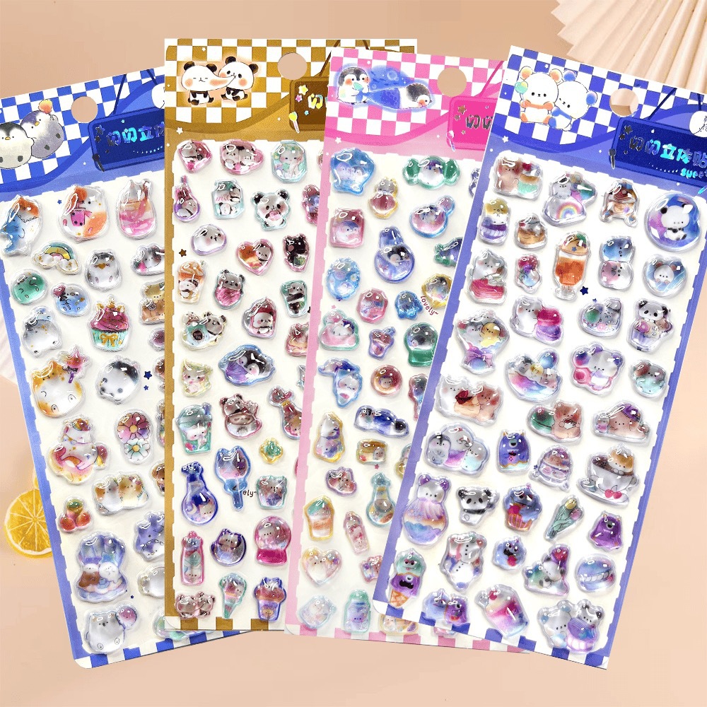 旧正月連休後入荷予定★実心飾りシール★DIY粘着シール　ステッカー★