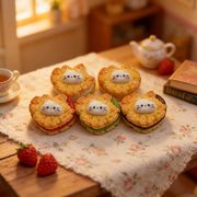 激安販売★芸DIY デコパーツ ★アクセサリー 　パーツ★ビスケット