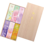 日本香堂　花風　六種入（桐箱入）