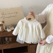 2026春秋子供服 シンプル 可愛い ロンパース 連体服 韓国風 防寒 温かい ベビー服 キッズ服 [66~90cm]