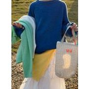 2026新作 韓国子供服 ベビー服  キッズ女の子ニットトップス4色 90cm-150cm