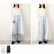 【2026新作】シアーチェック　2ウェイ　スカート(33173)