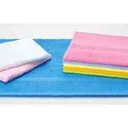 日本製 made in japan カラータオル ニューパールカラーフェイスタオル4 ベビーピンク PC501