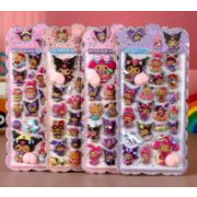 ぷくぷくシール ぷっくりシール 3Dステッカー 立体ステッカー エポキシステッカー　ヌイグルミ