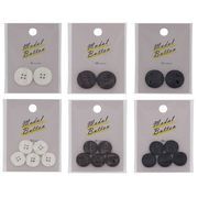 ミササ　飾りボタン 　MB-549～554（20mm、15mm）【全6種類】