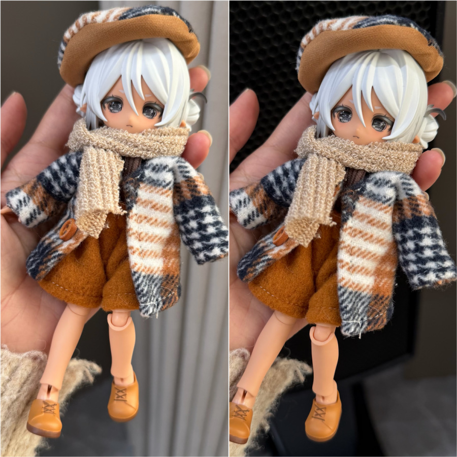 着せ替え 着ぐるみ ミニ 1/8 1/12 BJD ob11 11-17cmDOLL適用 ドール
