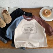 2026新作 韓国子供服 ベビー服  キッズ男の子長袖トップス  80cm-130cm