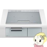 ビルトインIHクッキングヒーター 三菱電機 CROSS+TOPシリーズ 単相200V 3口IH 幅60cm シルバー CS-R20A