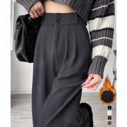 【日本倉庫即納】 コーデュロイワイドパンツ 裏起毛ノーマル