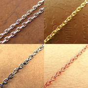 SV925/AG925 シルバー あずきカットチェーン/アンカーカットチェーン 1.9mm ネックレス/切売