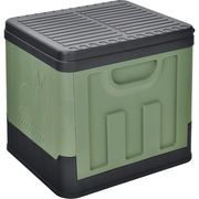 折り畳み防災トイレ１組（カーキ）