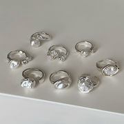 指輪　リング　レディース　韓国ファッション　デザイン　ins