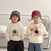 2026春新作 韓国風子供服 キッズ服 ベビー服 男女兼用 パーカー トレーナー  80~150CM 2色