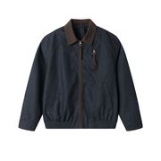 メンズ ワーク風 デニム ジャケット 男女兼用 ストリート系 アウター  春秋 2026新作★