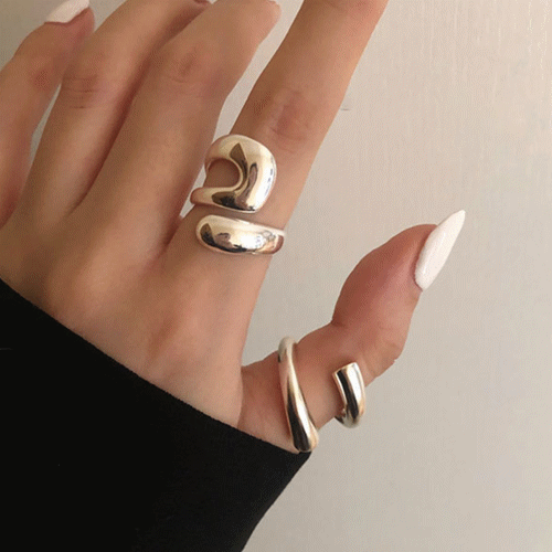 INS大人気 指輪 リング ファッションリング アクセサリー レディース シルバー925 オープンリング 個性