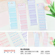 diy 手作り オタ活 顔飾り 推し活 自作グッズ 3Dシール 立体ステッカー アクリル パール