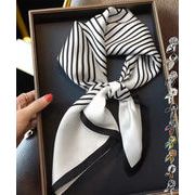 【日本倉庫即納】 スクエアスカーフ シルク調スカーフ 上品